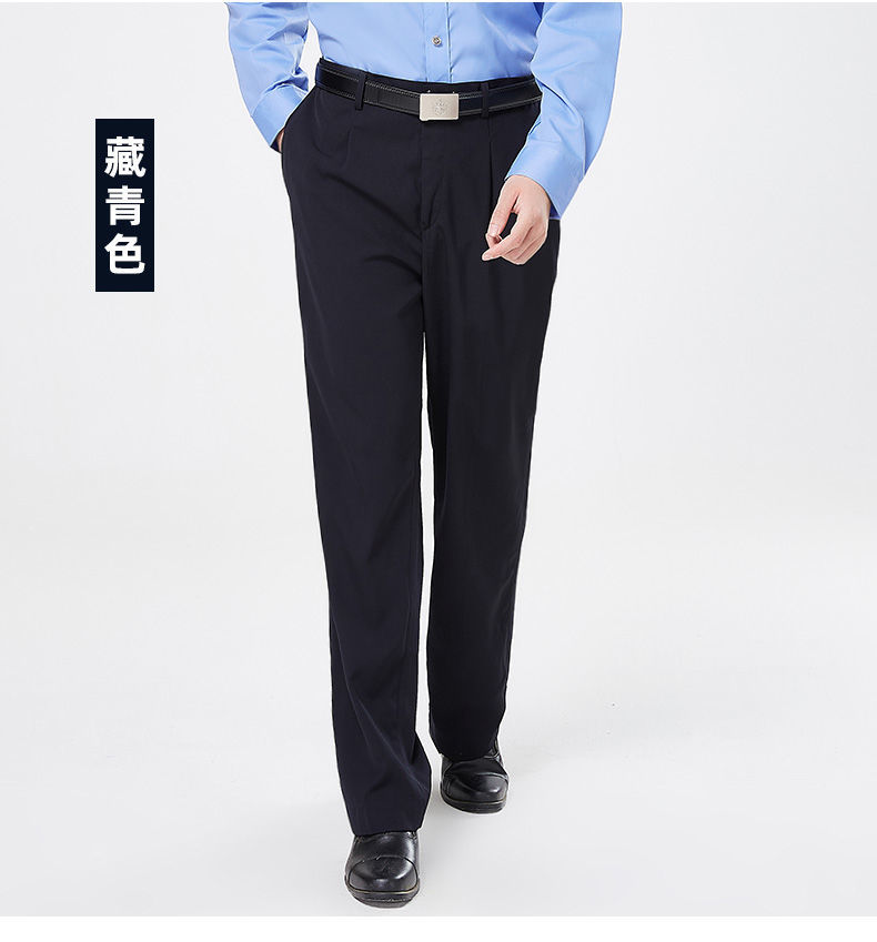 保安工作服裤子春夏季保安裤墨绿秋冬款物业制服春季黑色西裤男 藏