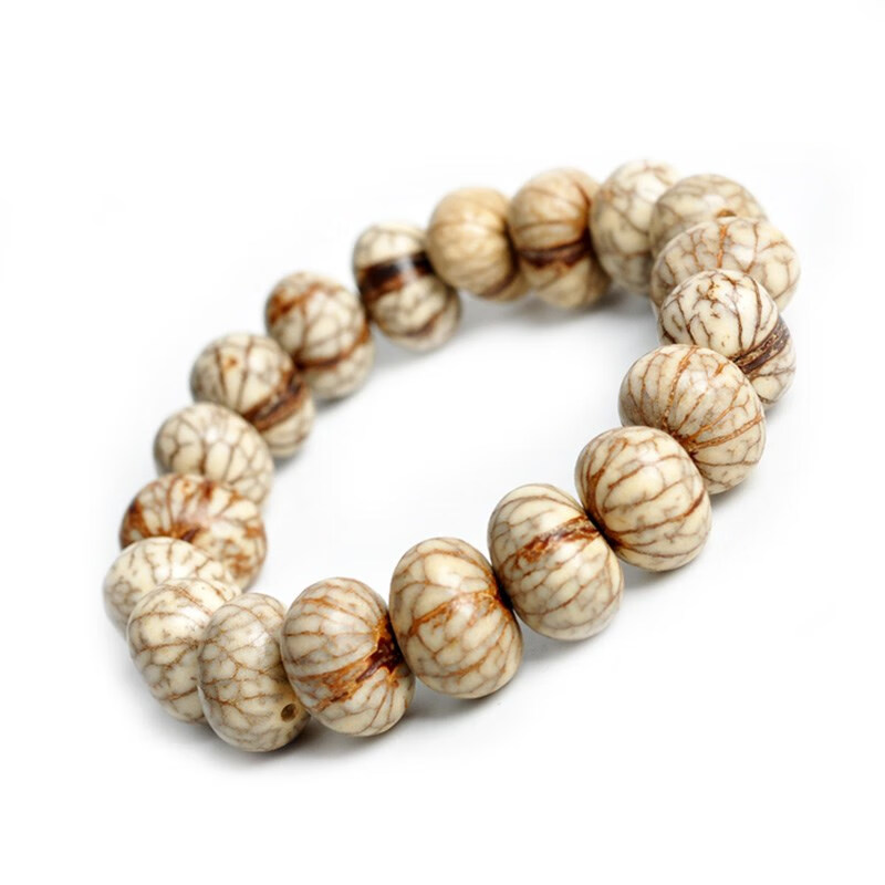 波士登 银线菩提子手串血丝菩提子手链金线银线菩提手持 蜜瓜菩提男女