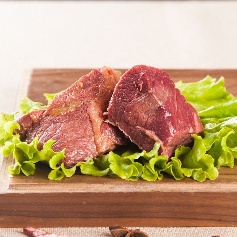山东菏泽特产 曹县正宗米家烧牛肉 清真牛肉红烧牛肉卤味熟食 200g*2