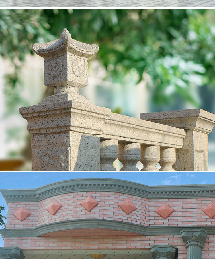 罗马柱模具罗马柱栏杆圆球风水球模具装饰摆件阳台护栏莲花狮子预制