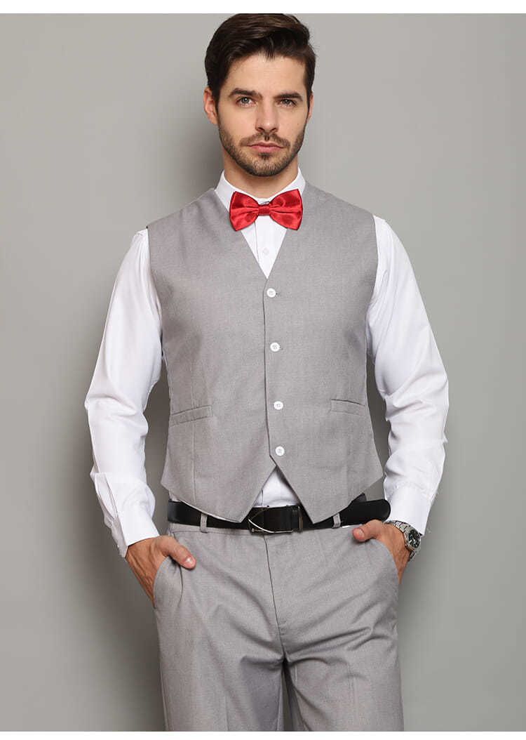 维玛罗西式伴郎服兄弟团服装男结婚西装西裤衬衫马甲三件套装礼服秋