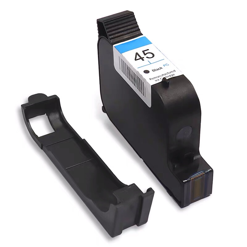 适用惠普hp45墨盒cad服装机绘图仪喷码机hp1280墨盒hp1180打印机45