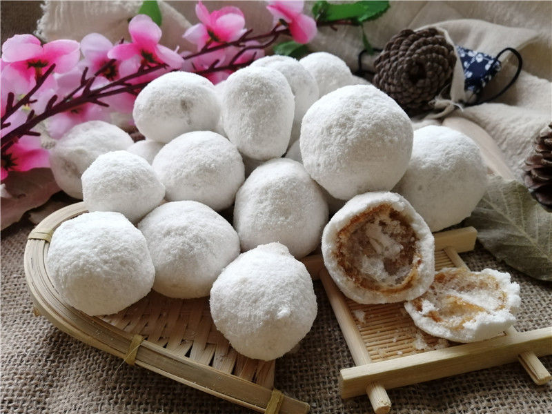 雪枣京果糯米 大雪枣京果湖北传统糕点小吃芙蓉果手工现做新鲜特产