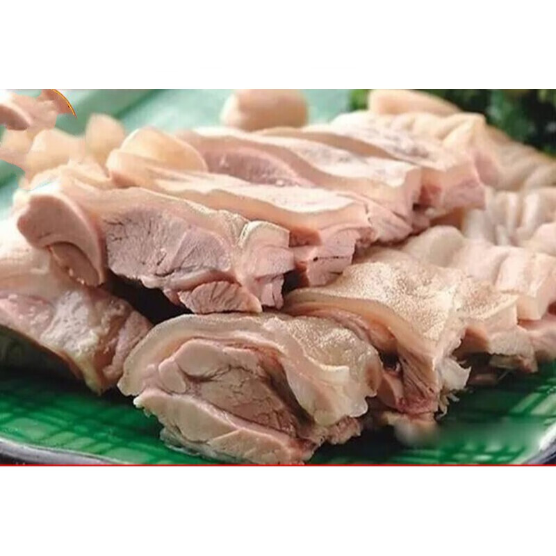 东阳特产农家新鲜山羊千祥白切羊肉熟带皮金华杭州手抓脖子500克 500g