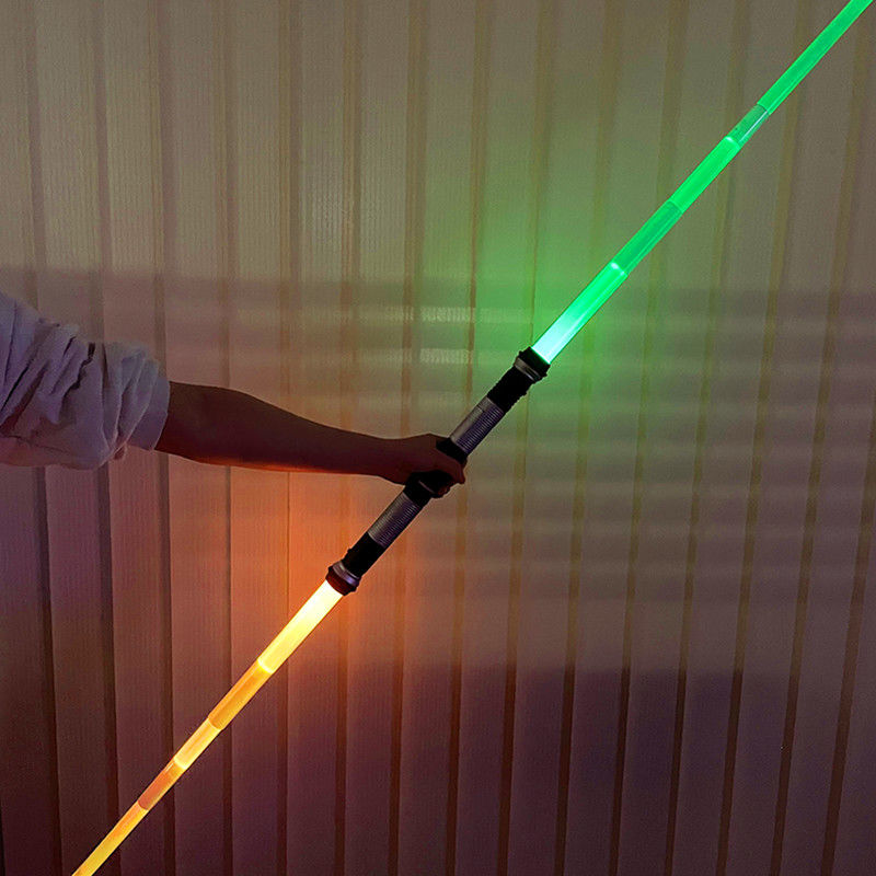 夜发光星球大战激光剑金属荧光棒正版可伸缩儿童玩具刀宝剑男孩大号