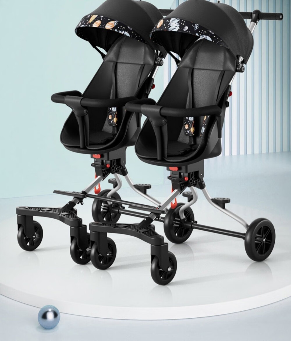 永久(forever)上海永久溜娃神器儿童婴儿推车双向遛娃双胞胎可拆分