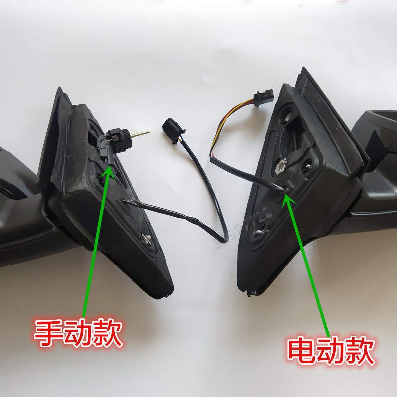 适用于1719款新桑塔纳新捷达倒车镜总成后视镜反光镜倒车镜片主驾驶左