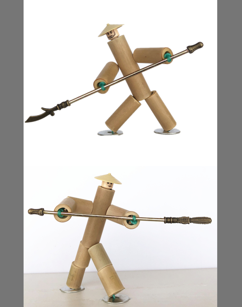 竹节人玩具玩法指南图片