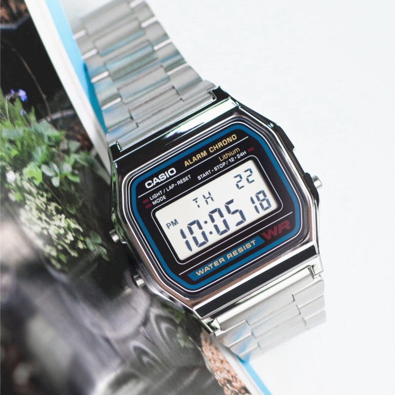 casio卡西欧 海外代购小方表小方块a158wa1 f-91w la670电子手表男女