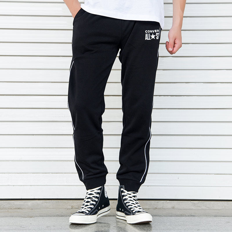 converse匡威男裤夏新款运动裤跑步训练舒适透气休闲梭织长裤1002036