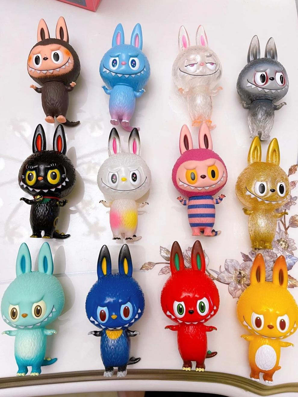 拉布布labubumini4代迷你zimomo4四代盲盒确认款送孩