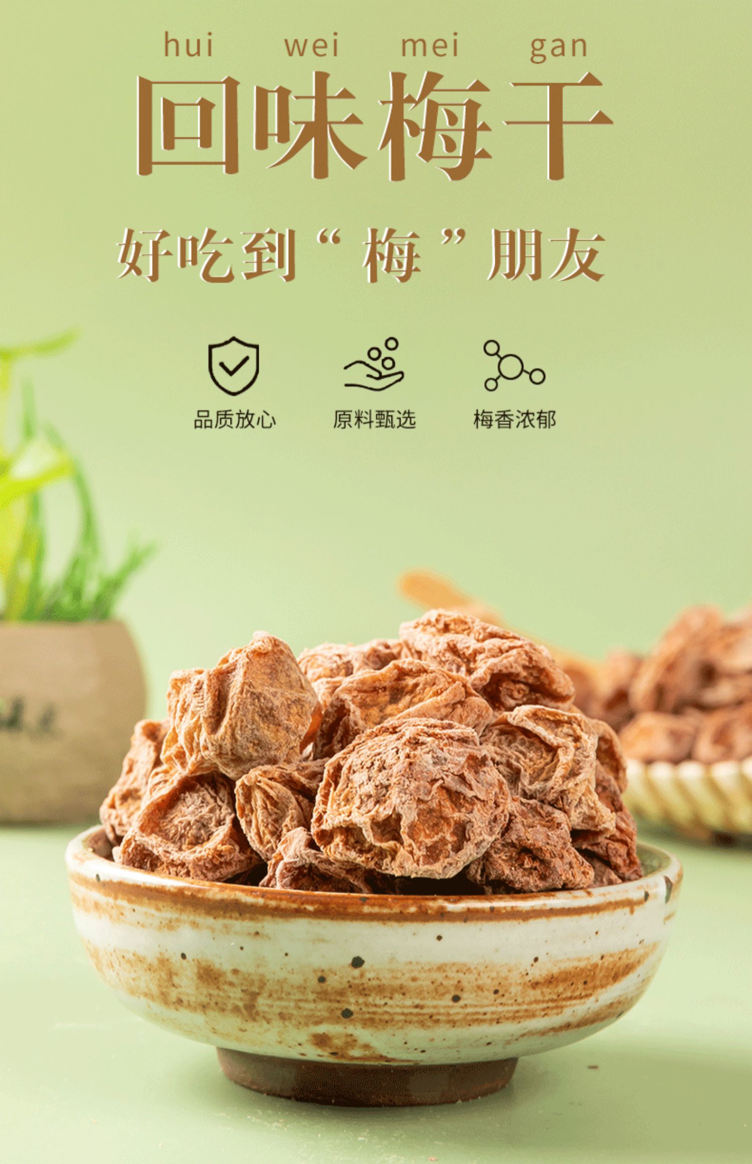 酸甜台式话梅散装梅子蜜饯果脯零食果干小吃休闲食品 【袋装】话梅皇2