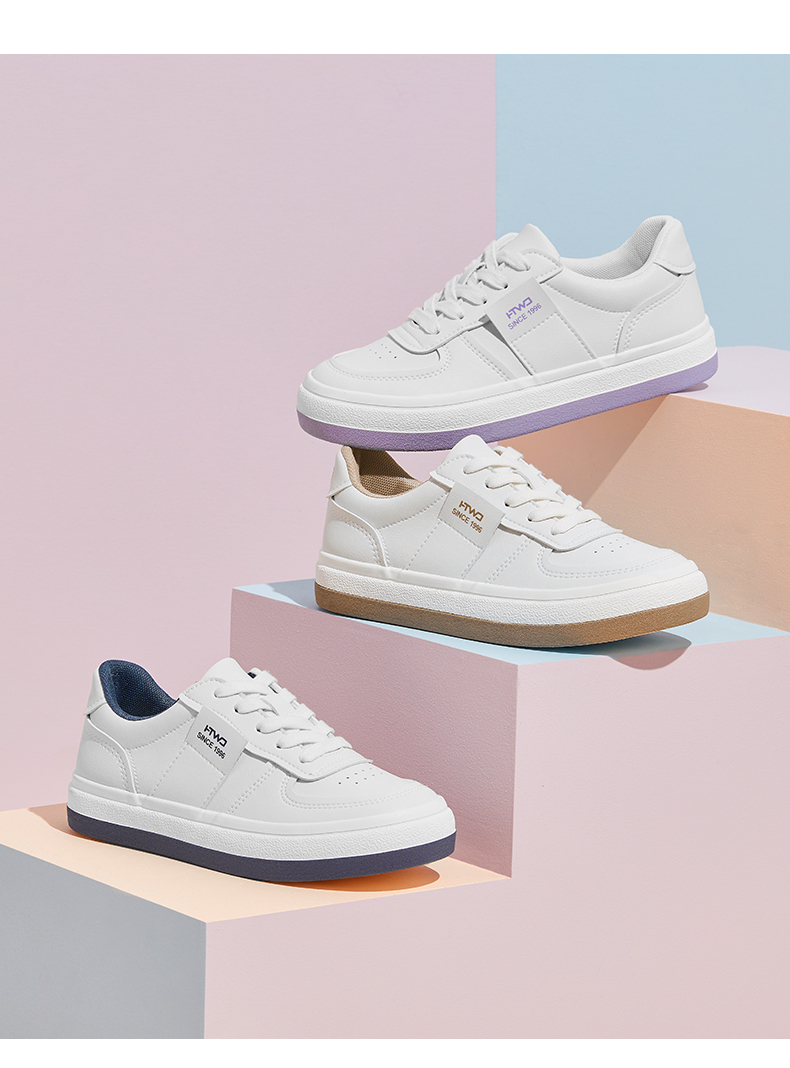 热风小白鞋女2022年春季新款女鞋百搭运动休闲板鞋女04白色37