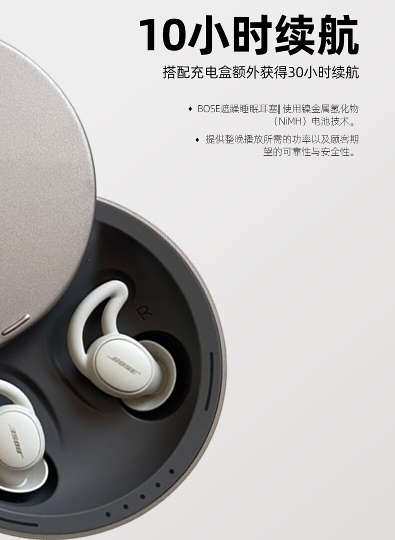 sleepbuds睡眠耳机二代真无线蓝牙 遮噪耳塞 睡眠耳塞二 新bose【图片