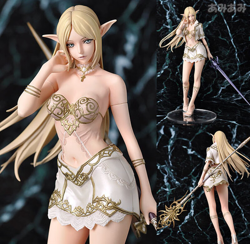 deeliz二次元lineage白精灵女法师手办17盒装手办公仔摆件模型生日