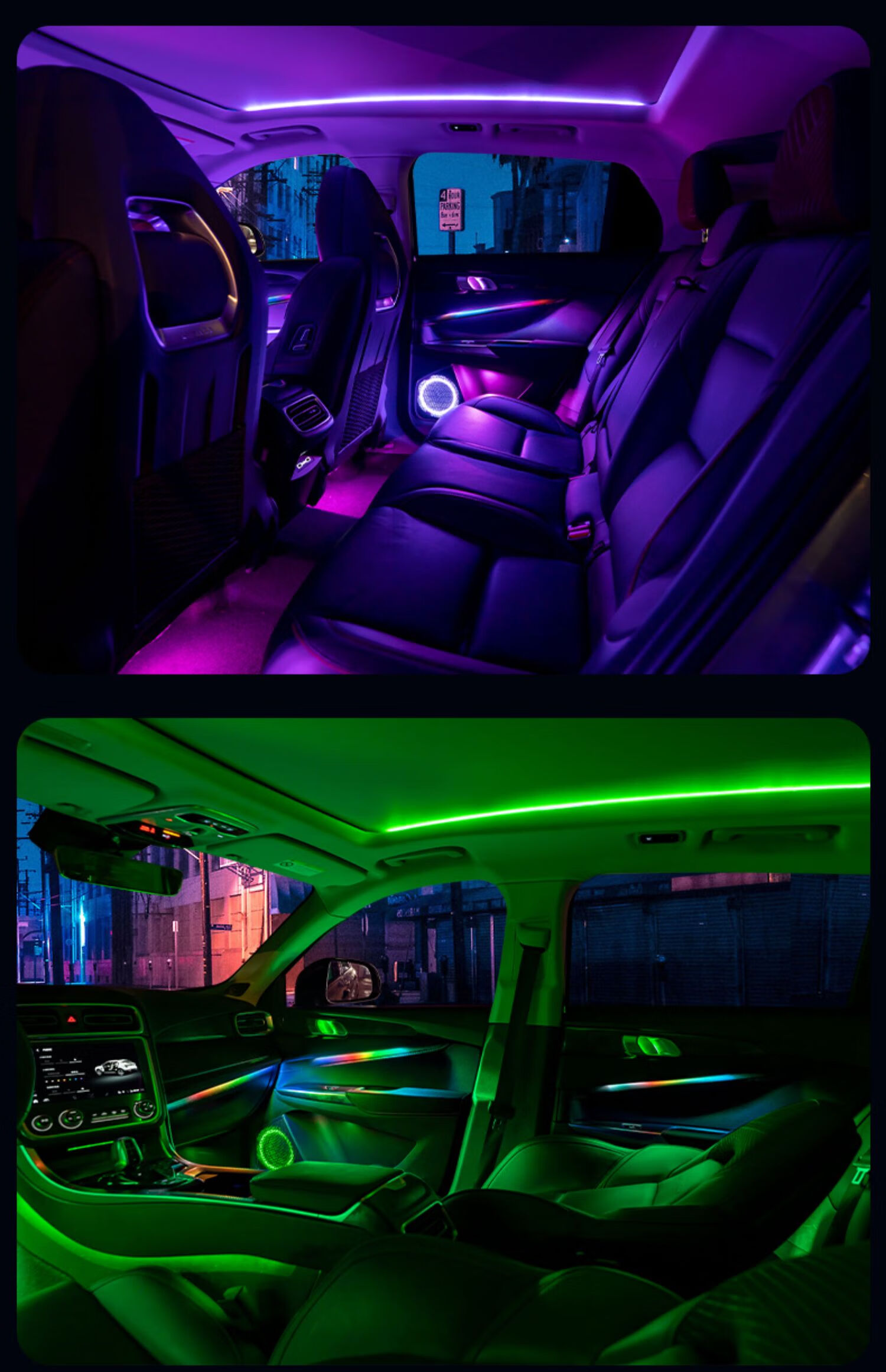 适用于领克03氛围灯0适用01/02/ 专用车内气氛灯led64色装饰灯原厂