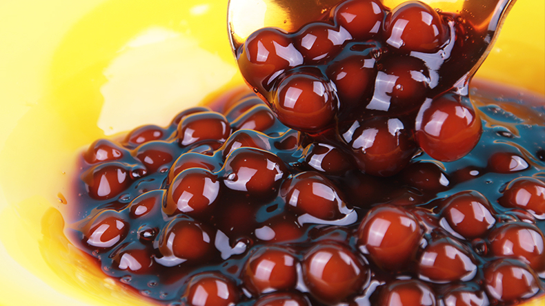 老红糖珍珠冷冻黑糖珍珠粉圆爆珠q弹网红奶茶店专用原料老红糖珍珠