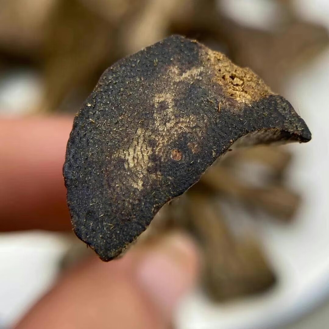 妙聚福 【实心树心油莺歌绿奇楠】黑油金丝油沉香大块实心奇楠全油的