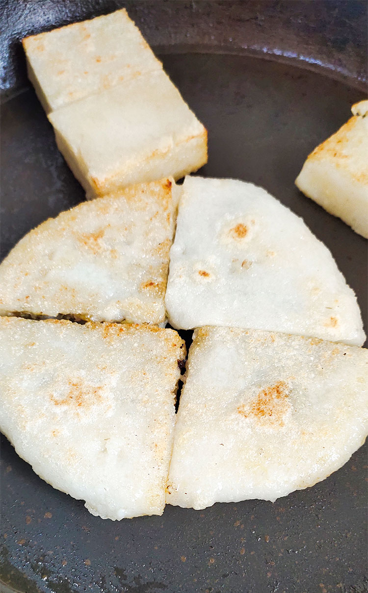 潢川绿豆糍粑糯米带馅咸香信阳特色小吃糍粑王双柳街头儿时老味道省外