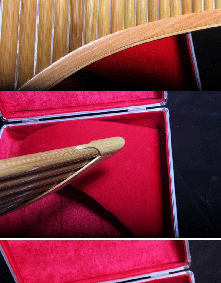 超值好物〗罗马尼亚特制精品排箫/22/25管专业演奏苦竹排箫/排萧 22