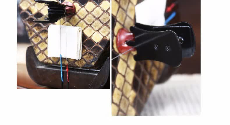 黑色二胡弱音器二胡减音器二胡消音消声器二胡琴码夹二胡配件黑色