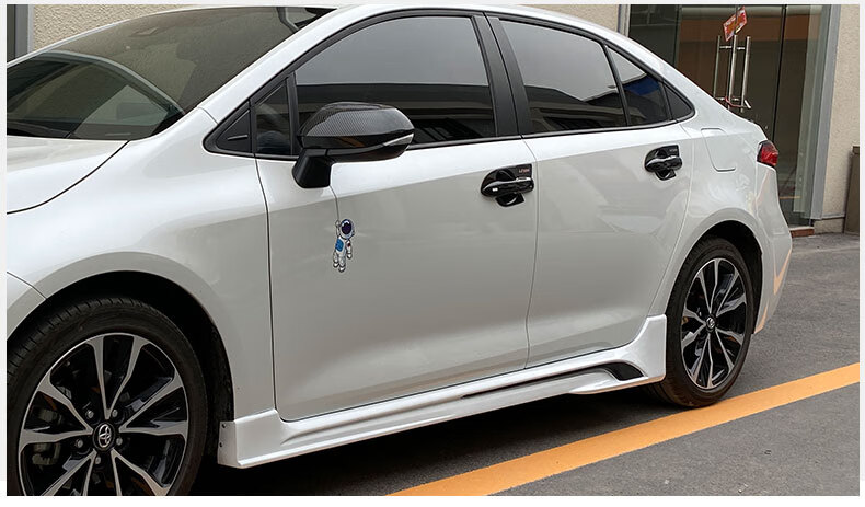 适用于19-21款新雷凌运动版改装大小包围前后唇侧裙下铲尾翼雷凌爆改