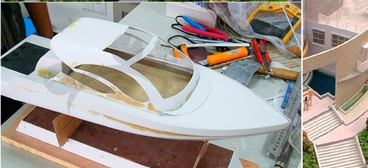 abs板diy沙盘建筑模型材料abs模型改造pvc塑料板定制勾刀赠刀片