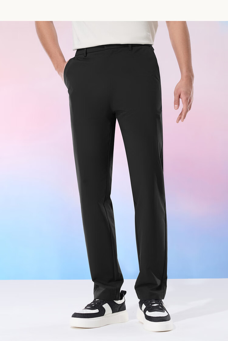 HLA Casual Pants for Men, 25POWERYOUNG Series, Slim-Fit Trousers, Spring Style HKCAW1J028A 6