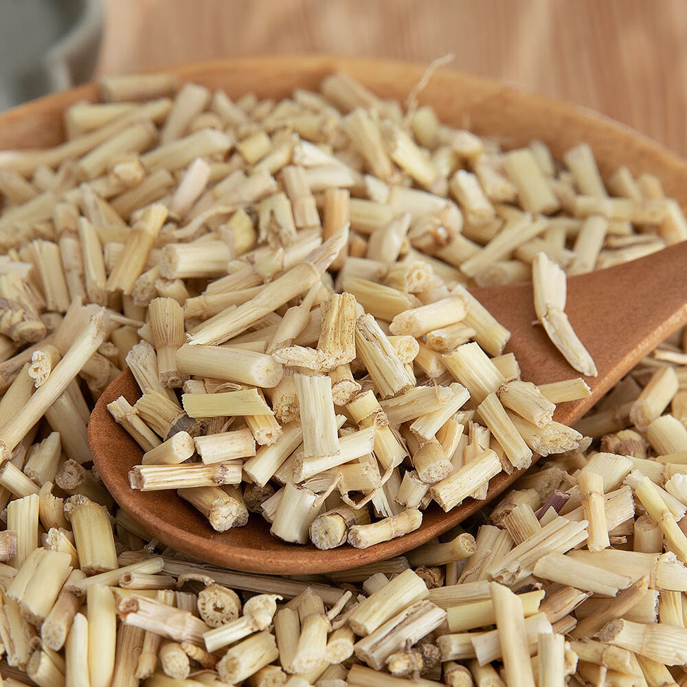 有仁堂白茅根新鲜茅根干中药材毛根草茅草根甜草根芦根白茅根干泡茶 