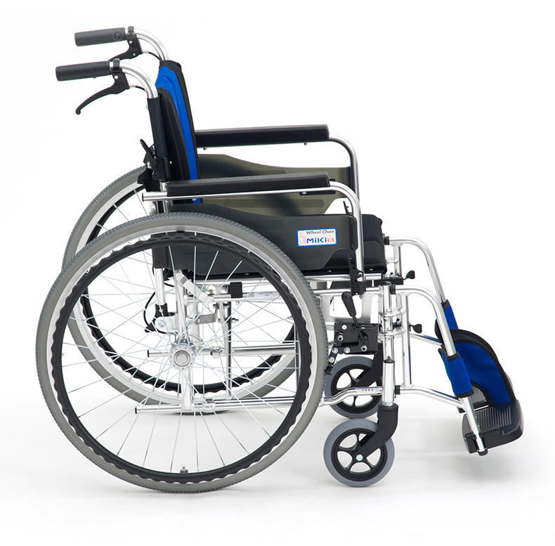 老人残疾人轮椅手推车 扶手可掀 挂脚可拆 双层坐垫【图片 价格 品牌