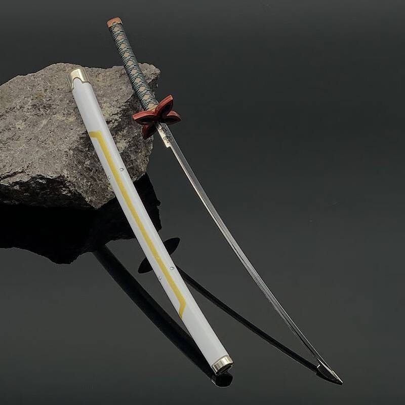 gotp 鬼灭之刃周边日轮刀金属模型我妻善逸灶门碳治郎富冈义勇 不死川