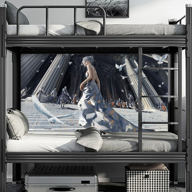 鬼刀海报防水贴自粘高清墙纸学生宿舍卧室动漫二次元插画gd16大号宽