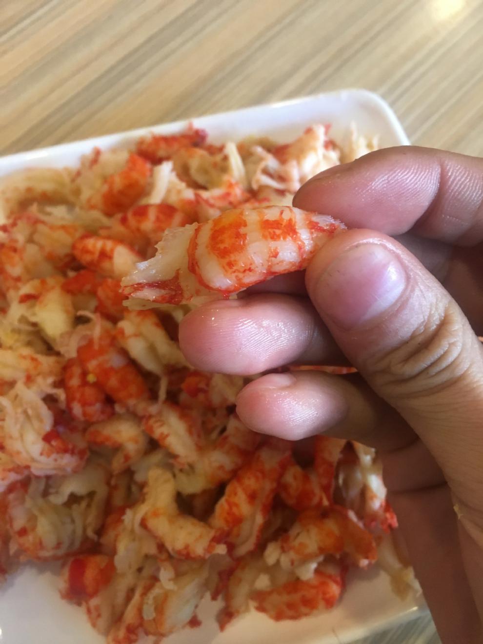 虾仁去壳小龙虾尾带黄小龙虾仁小龙虾肉小龙虾盖浇饭披萨汉堡商用一级