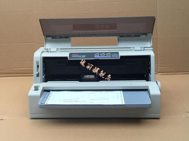 oki针式打印机 oki 760f国地税 增值税发票 快递单 支票 针式打印机