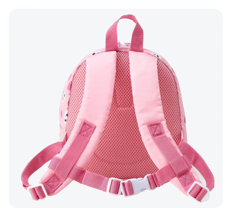 mikihouse小熊小兔印花迷你书包 粉色【图片 价格 品牌 报价】-京东