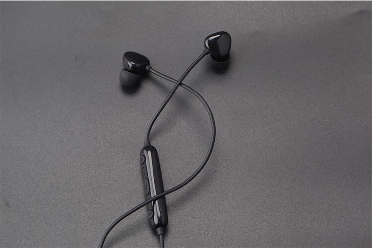 纽曼 蓝牙耳机运动劲戴耳机挂脖无线双耳入耳手机通用 s26黑色【图片
