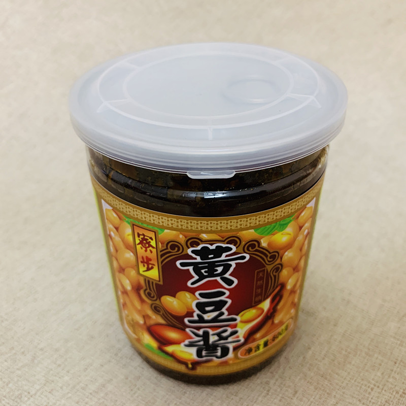 寮步美味黄豆酱600g小瓶正宗广东东莞特产食品面豉物质文化遗产