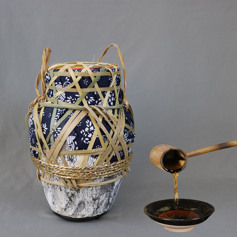 绍兴花雕酒5kg竹编2坛装十年陈酿坛装黄酒手工酿造糯米加饭老酒5l