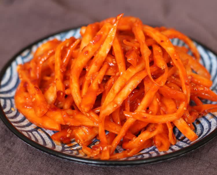 【拌桔梗】延边香辣拌桔梗桔梗泡菜桔梗咸菜东北桔梗韩式狗宝250g 四