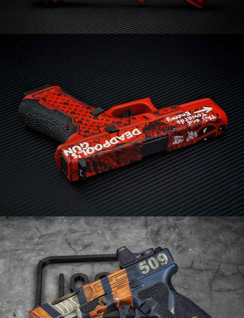 高端软弹枪kublai格洛克模型p15n1n3g34软弹枪空挂回趟玩具枪g17金属