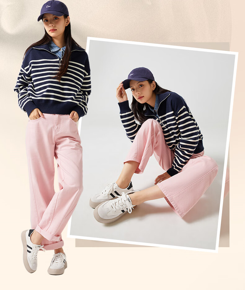 Hotwind Mall Same Style Dexun Shoes Sneakers for Women, Retro Classic Design, Fashionable Versatile 7