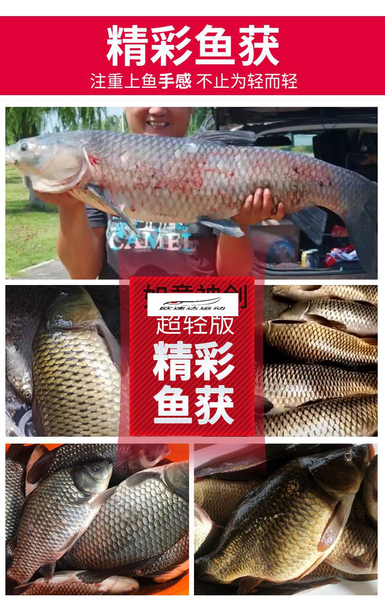 绝世好剑鱼竿 沃鼎品牌钓鱼竿轻硬28调19鲫鱼鲤鱼竿如意神剑十大手杆
