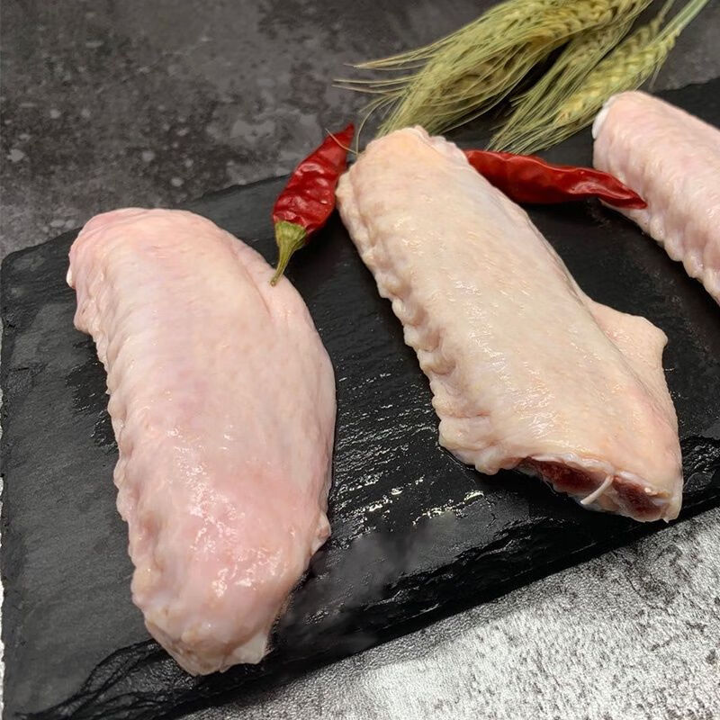 鲜鸭翅批发生鲜鸭翅中活杀冷冻鸭翅中生鸭中翅鸭翅膀鸭货烧烤食材译蒙