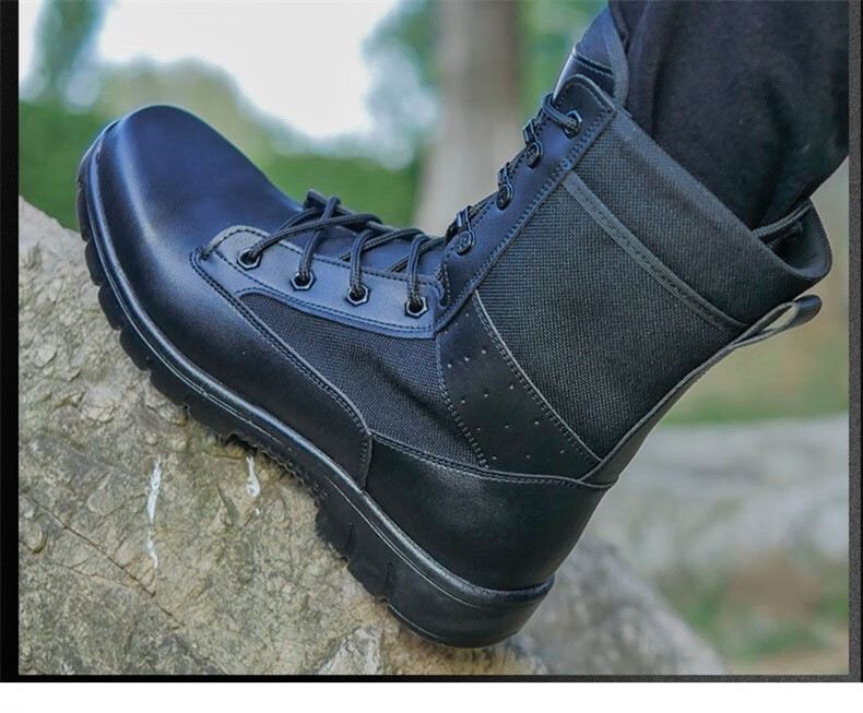 际华17新式作战靴户外登山鞋男耐磨训练靴防滑军训靴户外鞋超轻作训靴