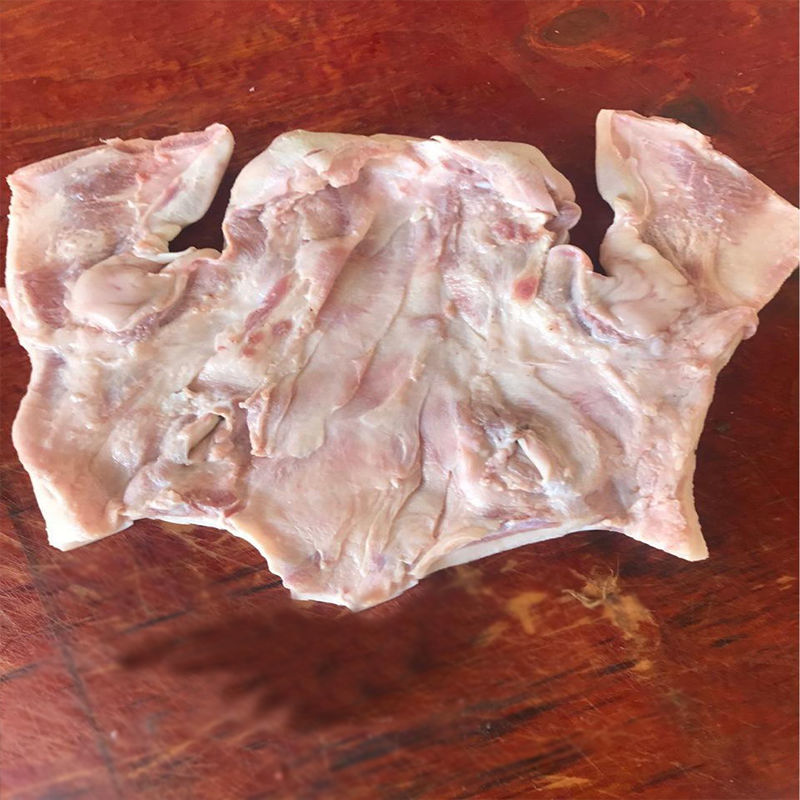 猪脸肉猪头皮20斤不带鼻子生猪面具生猪脸皮10斤生猪脸皮10斤餐饮试用