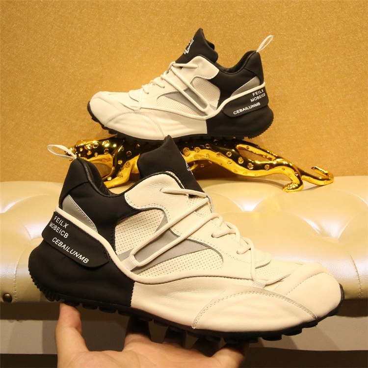 书然星男鞋雪狸严选男鞋冬季皮男鞋平底鞋霜魄2119绿色比运动鞋偏大一