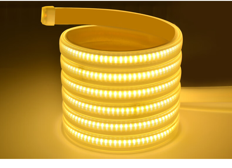 黦悦cob灯带超亮led柔性软灯条无暗区家装吊顶橱柜商场超亮线形灯带