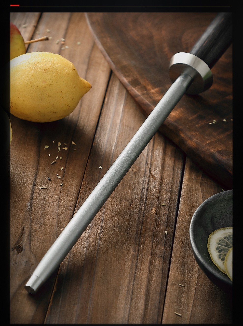 信作磨刀棒屠宰用刀棍磨刀打磨棍家用菜刀磨刀器屠宰场家用快速磨刀