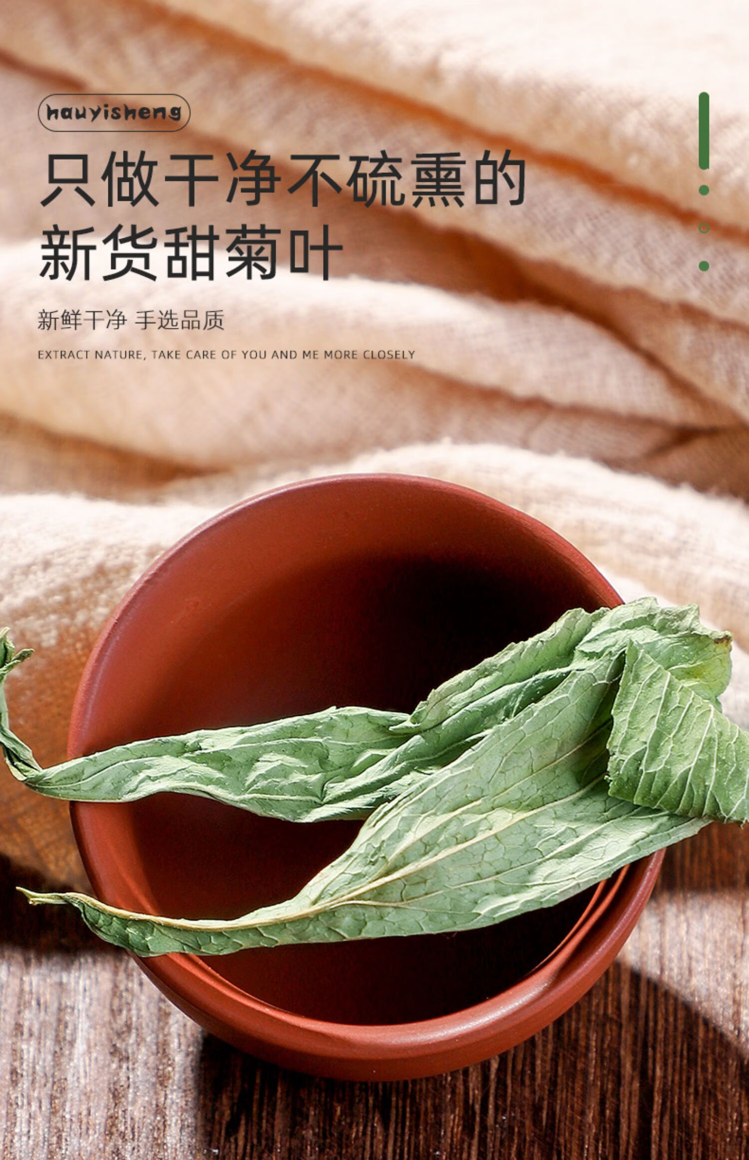 甜菊叶茶甜叶菊叶草适合夏天泡水喝的东西女生男生养生非甜菊叶粉 【3