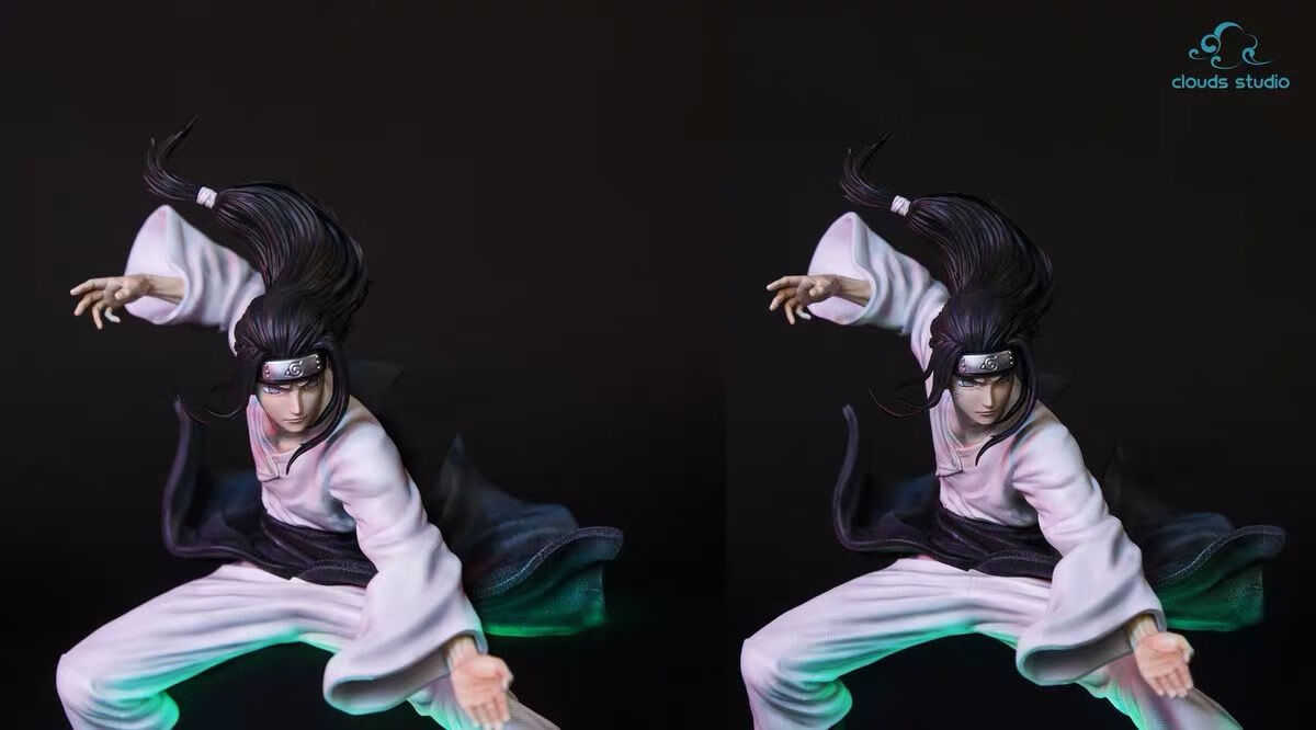 日向宁次手办火影忍者摆件白眼柔拳八卦掌gk模型雕像玩具动漫礼物